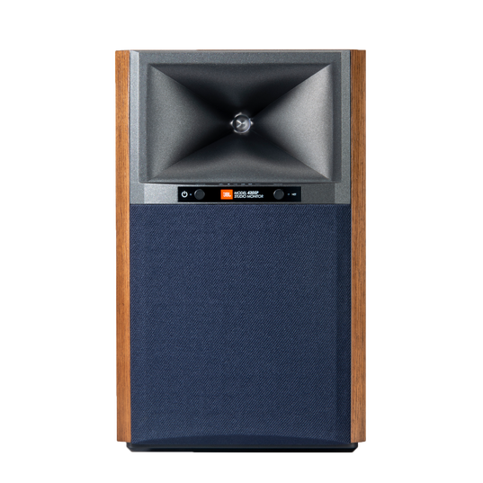 4305P Studio Monitor - Natural Walnut - Powered Bookshelf Loudspeaker System - Detailshot 7